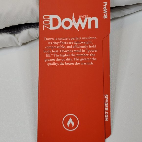 Spyder Timeless Down Jacket Women's XL White - Picture 7 of 12